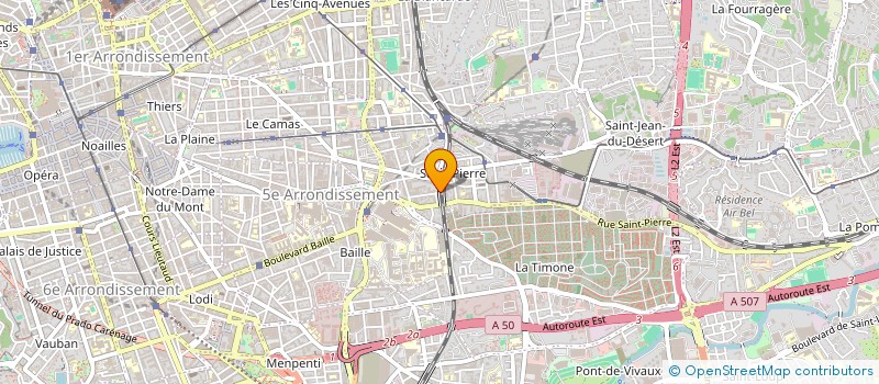 localisation de l'entreprise MONSIEUR UGO SCHIAVI à MARSEILLE