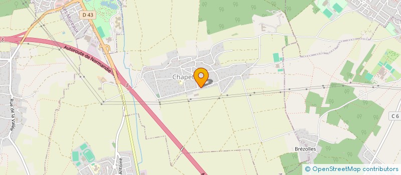 localisation de l'entreprise MONSIEUR UGO SEJOURNE  CHAPET