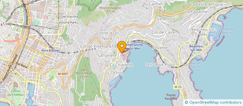 localisation de l'entreprise MONSIEUR UGO SINIGAGLIA à SAINT-JEAN-CAP-FERRAT