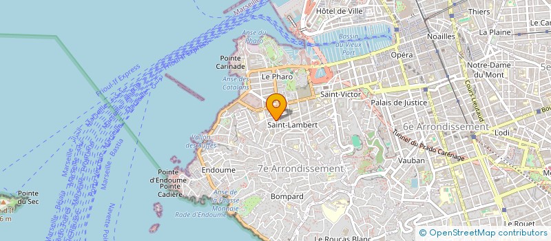 localisation de l'entreprise MONSIEUR UGO SPINAZZOLA à MARSEILLE