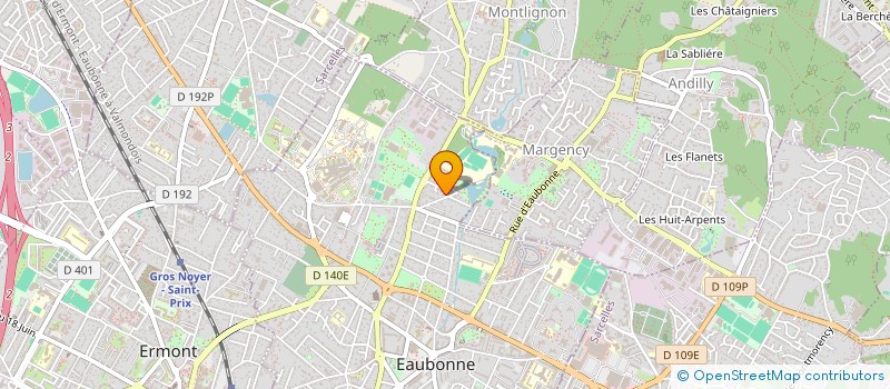 localisation de l'entreprise MONSIEUR UGO STACH à EAUBONNE