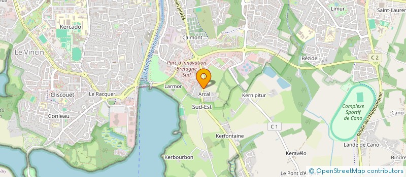 localisation de l'entreprise MONSIEUR UGO STEPHANT à VANNES