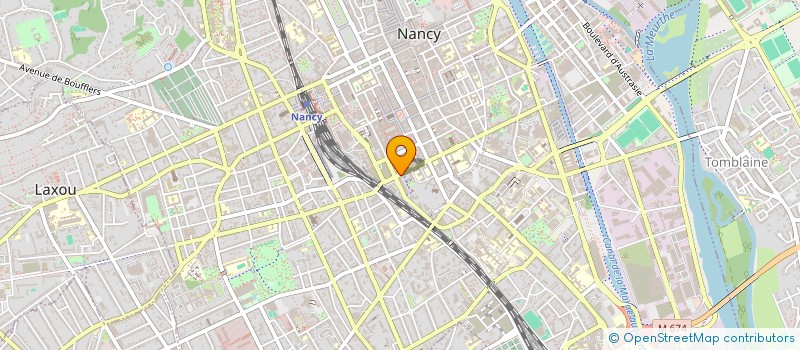 localisation de l'entreprise MONSIEUR UGO SUTERA  NANCY