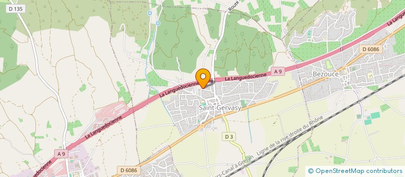 localisation de l'entreprise MONSIEUR UGO TUDELA  SAINT-GERVASY