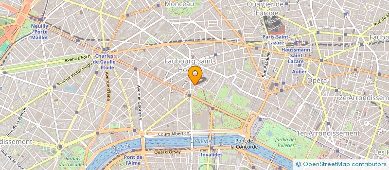 localisation de l'entreprise MONSIEUR UGO TURCHI  PARIS