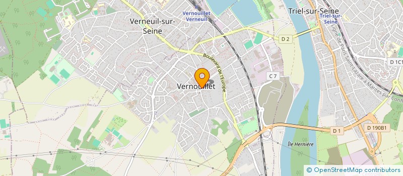 localisation de l'entreprise MONSIEUR UGO VANNIER à VERNOUILLET