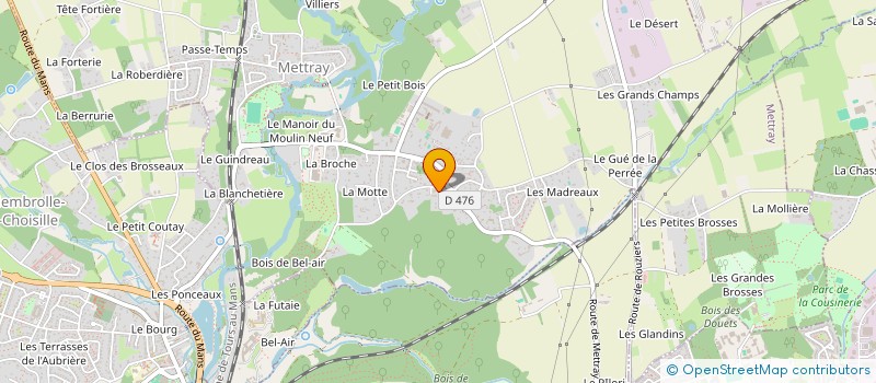 localisation de l'entreprise MONSIEUR UGO VANUZZI à METTRAY