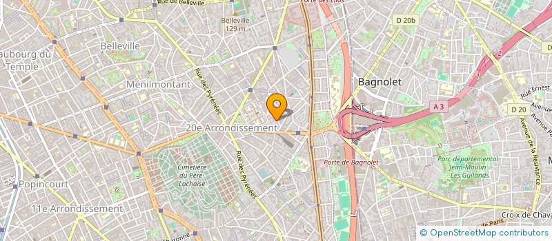 localisation de l'entreprise MONSIEUR UGUR BEKEC  PARIS