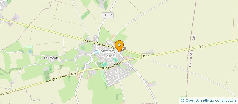 localisation de l'entreprise MONSIEUR UGUR CINGIRT  FONTENAY-LE-PESNEL