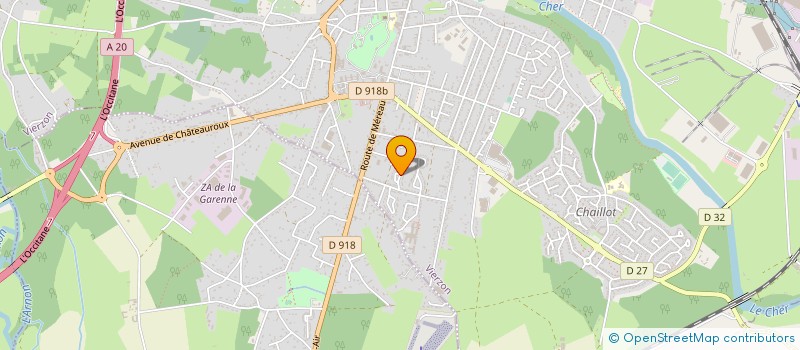 localisation de l'entreprise MONSIEUR UGUR DEMIR  VIERZON