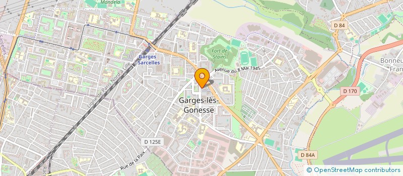 localisation de l'entreprise MONSIEUR UGUR DEMIRBILEK  GARGES-LES-GONESSE