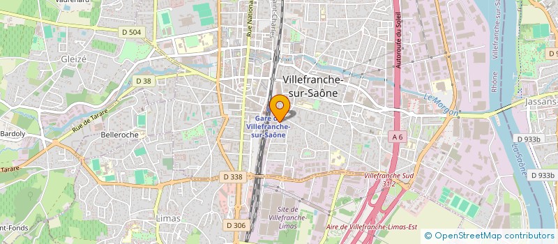 localisation de l'entreprise MONSIEUR UGUR GOKSEL  VILLEFRANCHE-SUR-SAONE