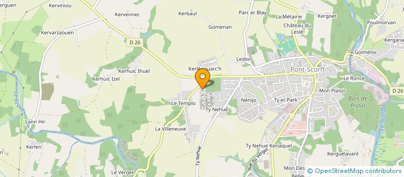 localisation de l'entreprise MONSIEUR UGUR HALEP à PONT-SCORFF