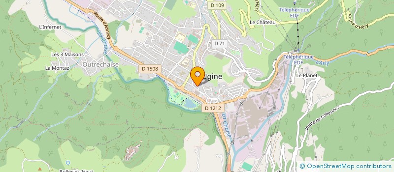 localisation de l'entreprise MONSIEUR UGUR HOKKAS  UGINE