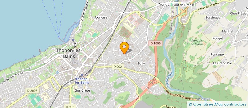 localisation de l'entreprise MONSIEUR UGUR INCIK à THONON-LES-BAINS