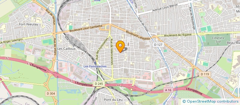 localisation de l'entreprise MONSIEUR UGUR KARAASLAN  CALAIS