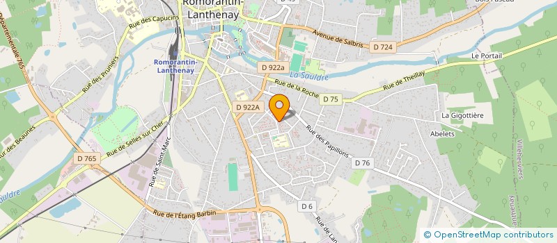 localisation de l'entreprise MONSIEUR UGUR KAYGUSUZ  ROMORANTIN-LANTHENAY