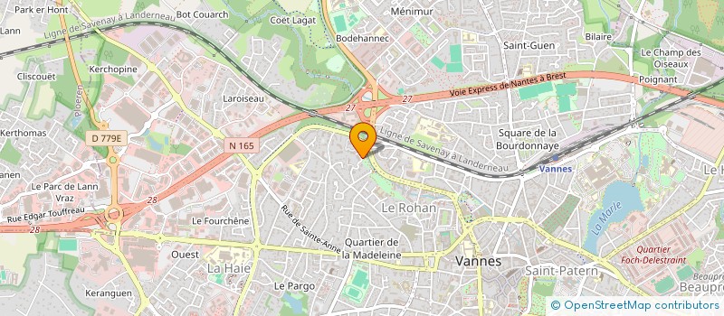 localisation de l'entreprise MONSIEUR UGUR KORKMAZ à VANNES