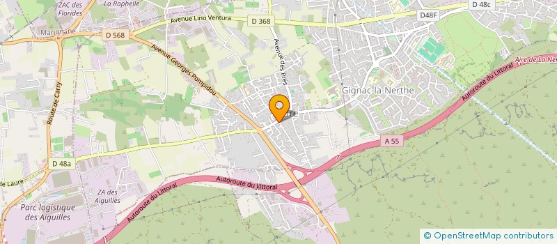 localisation de l'entreprise MONSIEUR UGUR KORKMAZ à GIGNAC-LA-NERTHE