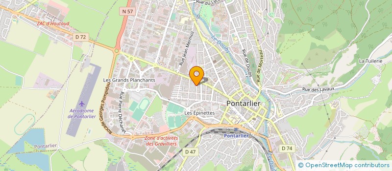 localisation de l'entreprise MONSIEUR UGUR KOSE  PONTARLIER