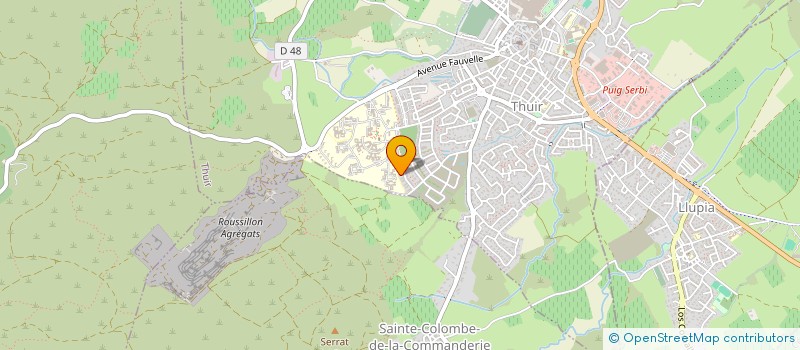 localisation de l'entreprise MONSIEUR UGUR POLAT  THUIR