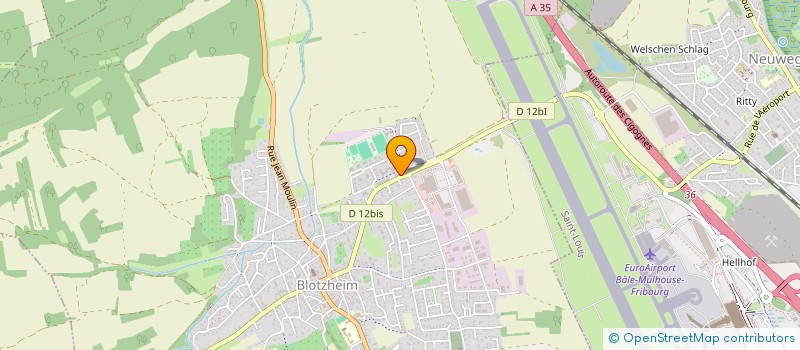 localisation de l'entreprise MONSIEUR UGUR SAKALLI  BLOTZHEIM