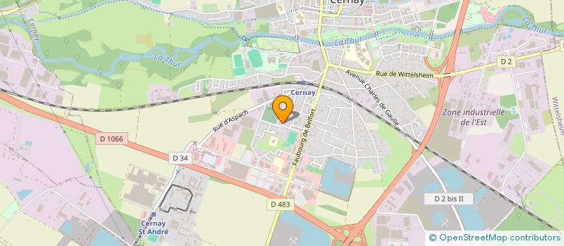 localisation de l'entreprise MONSIEUR UGUR SARIASLAN  CERNAY