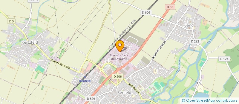 localisation de l'entreprise MONSIEUR UGUR TURAN  BENFELD