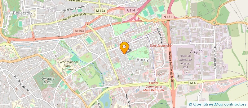 localisation de l'entreprise MONSIEUR UGURCAN DOYDUK  METZ