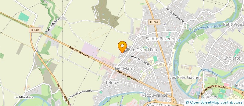 localisation de l'entreprise MONSIEUR UJAL BANIK  NIORT