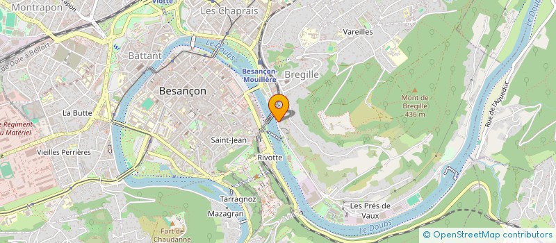 localisation de l'entreprise MONSIEUR ULADZIMIR ANISHCHANKA à BESANCON