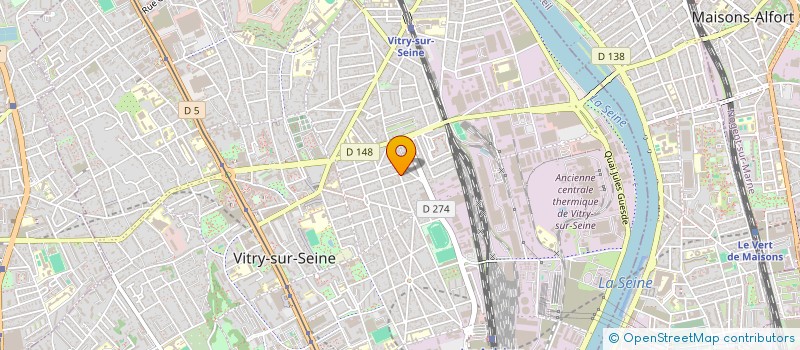 localisation de l'entreprise MONSIEUR ULAIMATU BALDE à VITRY-SUR-SEINE