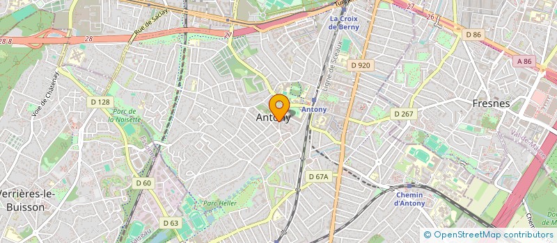 localisation de l'entreprise MONSIEUR ULAS ATLI à ANTONY