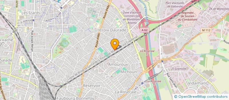 localisation de l'entreprise MONSIEUR ULAS GOKBUDAK à TOULOUSE