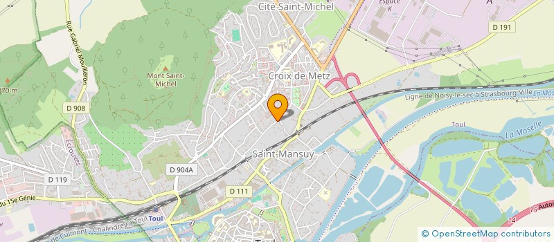 localisation de l'entreprise MONSIEUR ULAS KAYA  TOUL