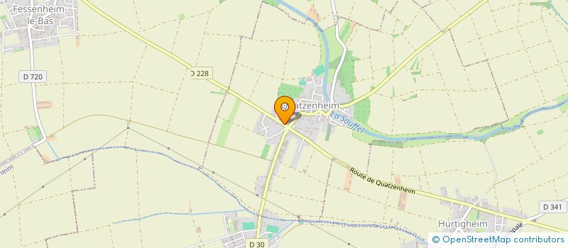 localisation de l'entreprise MONSIEUR ULAS TEKIN  QUATZENHEIM