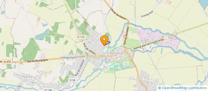 localisation de l'entreprise MONSIEUR ULAS YAPMIS  BLETTERANS