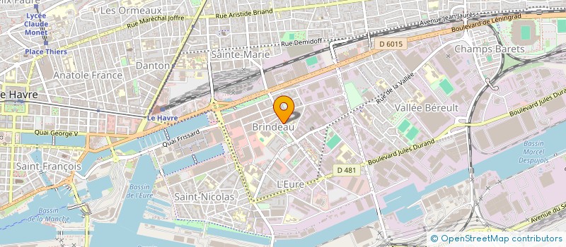 localisation de l'entreprise MONSIEUR ULFAT KHAN  LE HAVRE