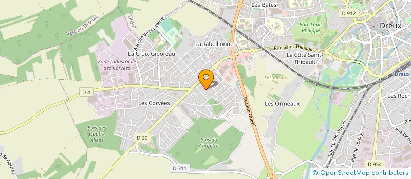 localisation de l'entreprise MONSIEUR ULFET OZEN à VERNOUILLET