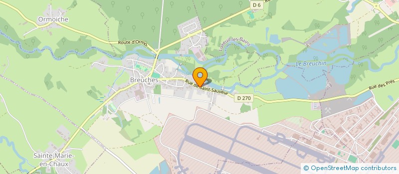 localisation de l'entreprise MONSIEUR ULISSE BOUR  BREUCHES