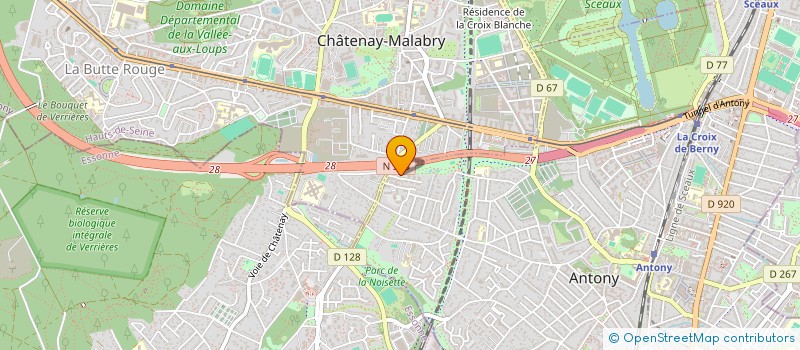 localisation de l'entreprise MONSIEUR ULLAH AHSAN à ANTONY