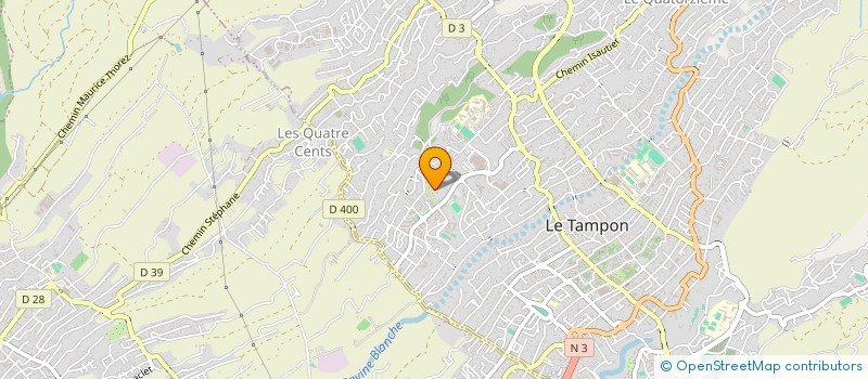 localisation de l'entreprise MONSIEUR ULRIC CELESTIN à LE TAMPON