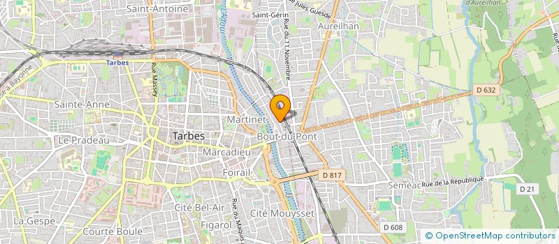 localisation de l'entreprise MONSIEUR ULRIC GRINE  SEMEAC