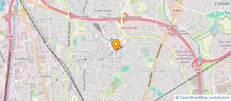 localisation de l'entreprise MONSIEUR ULRIC NELLE  TOULOUSE