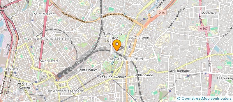 localisation de l'entreprise MONSIEUR ULRIC SABLON à MARSEILLE