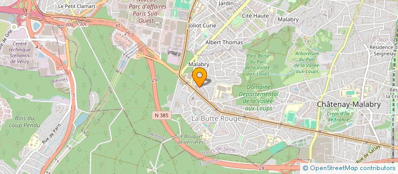 localisation de l'entreprise MONSIEUR ULRICH ARNAUD à CHATENAY-MALABRY