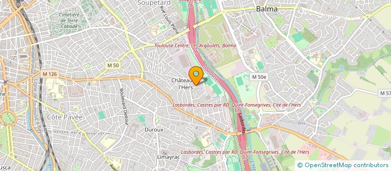 localisation de l'entreprise MONSIEUR ULRICH BENSOUSSAN à TOULOUSE