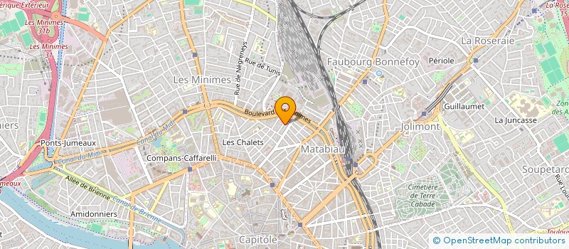 localisation de l'entreprise MONSIEUR ULRICH BOUZAT  TOULOUSE