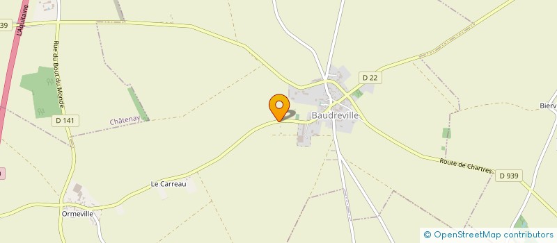 localisation de l'entreprise MONSIEUR ULRICH CARDON à BAUDREVILLE