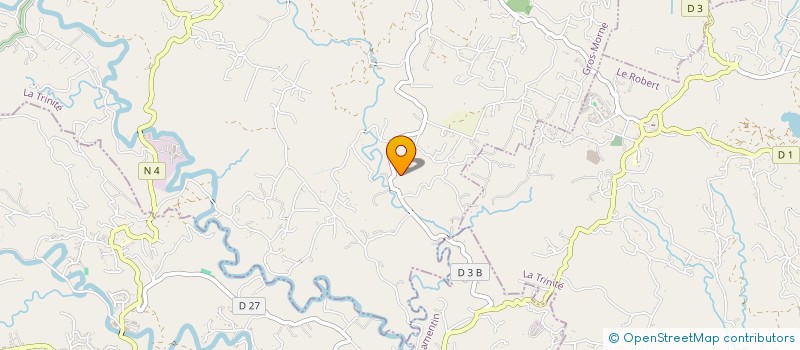 localisation de l'entreprise MONSIEUR ULRICH COUENO  LE LAMENTIN